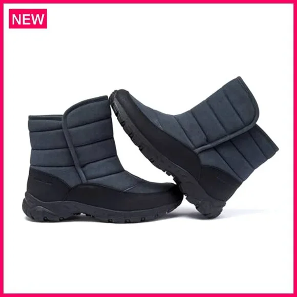 Men's Waterproof Insulated Snow Boots, Size 8-13, Medium/Wide Width, Lace-Up